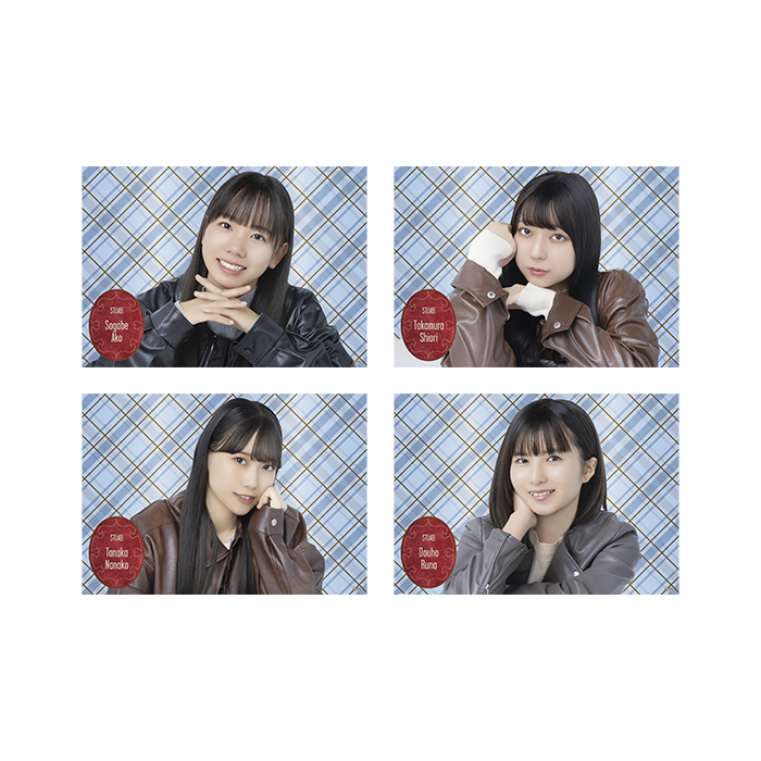 STU48 個別A4クリアポスター(レザー衣装)