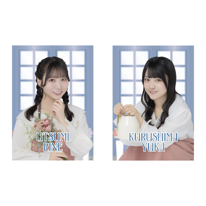 STU48 個別A4クリアポスター(フラワーショップ)