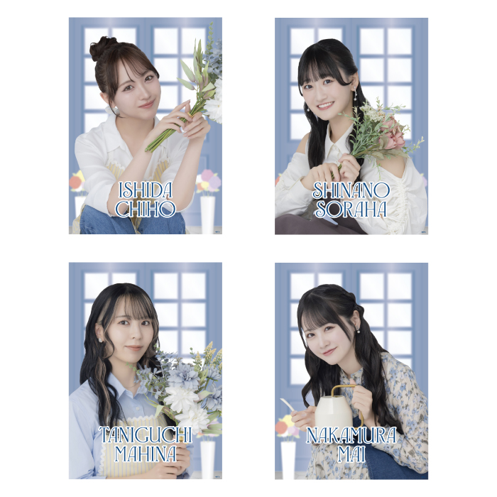 STU48 個別A4クリアポスター(フラワーショップ)