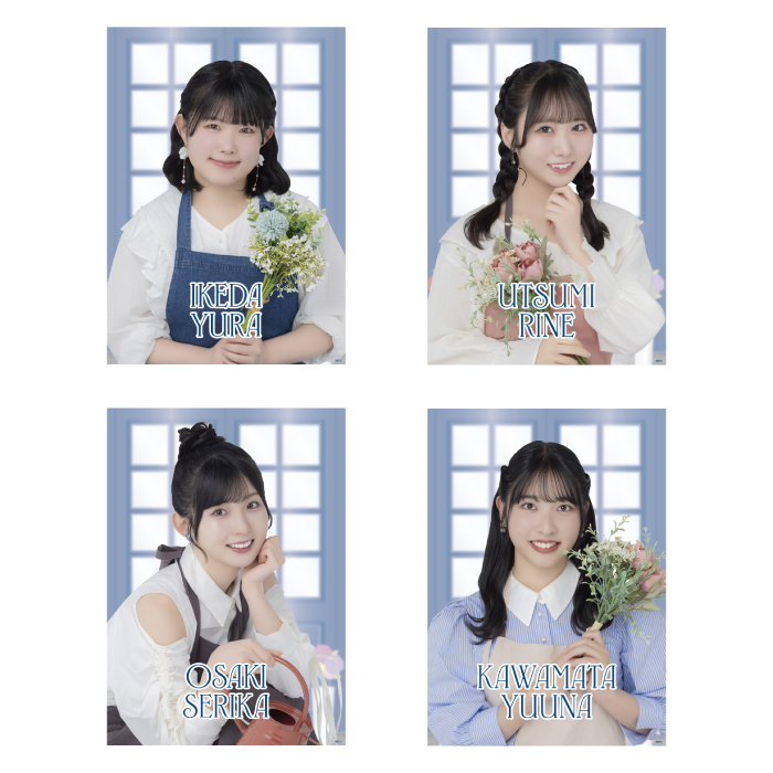 STU48 個別A4クリアポスター(フラワーショップ)