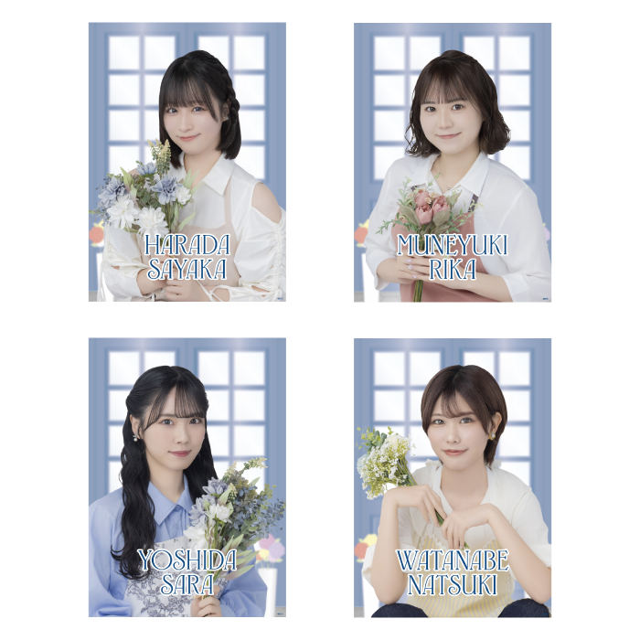 STU48 個別A4クリアポスター(フラワーショップ)