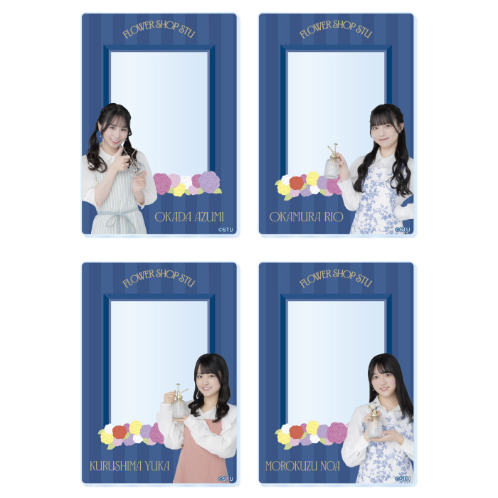 STU48 ランダムアクリルカード(フラワーショップ)