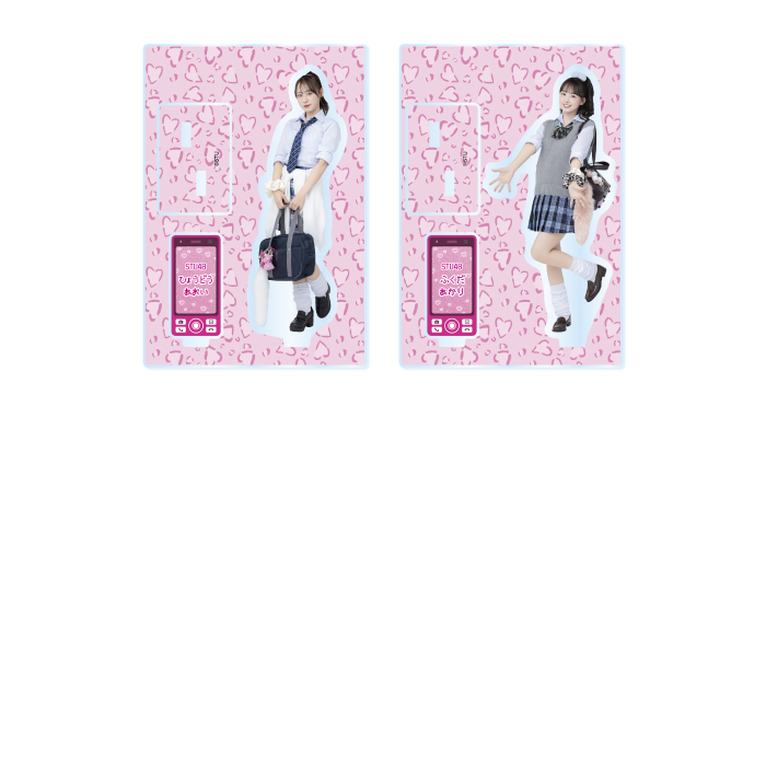 STU48 個別アクリルスタンド(平成ギャル衣装)