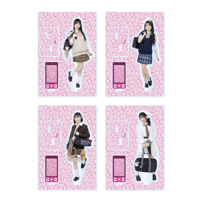 STU48 個別アクリルスタンド(平成ギャル衣装)