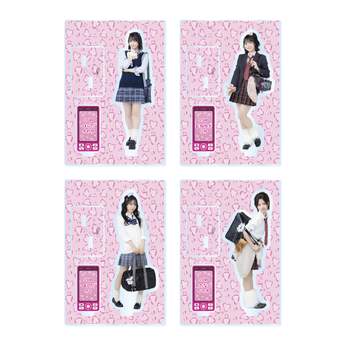 STU48 個別アクリルスタンド(平成ギャル衣装)