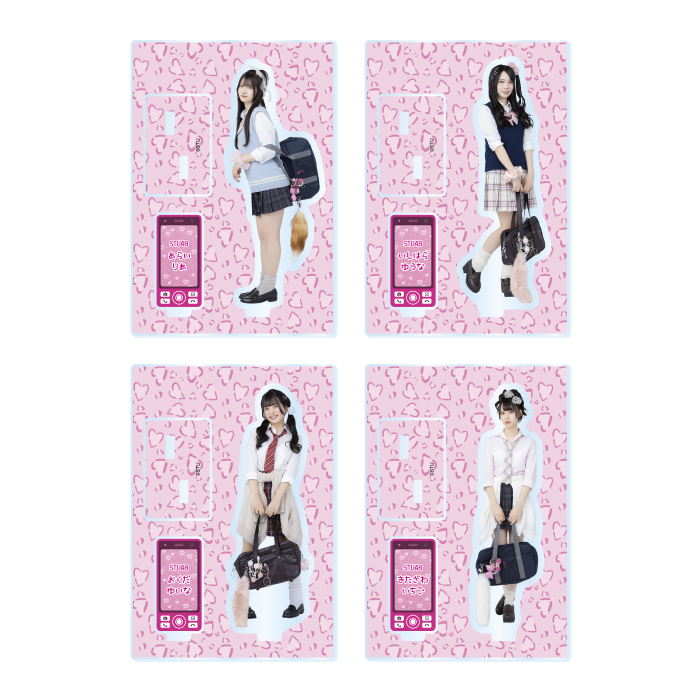 STU48 個別アクリルスタンド(平成ギャル衣装)