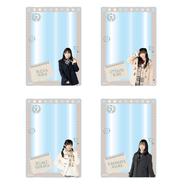STU48 ランダムアクリルカード(冬制服)
