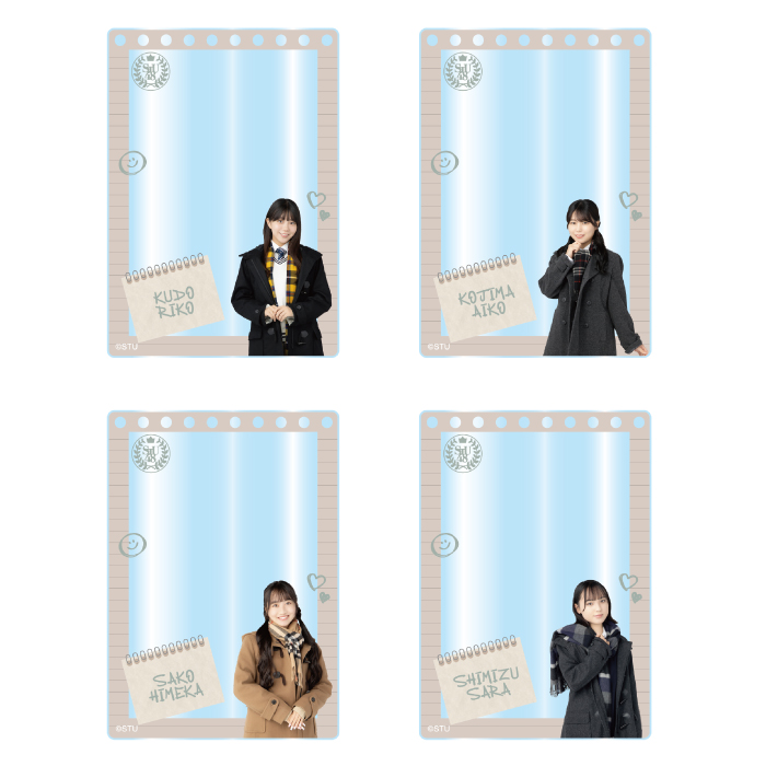 STU48 ランダムアクリルカード(冬制服)