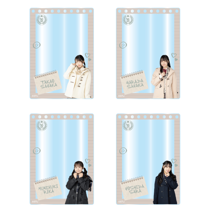 STU48 ランダムアクリルカード(冬制服)