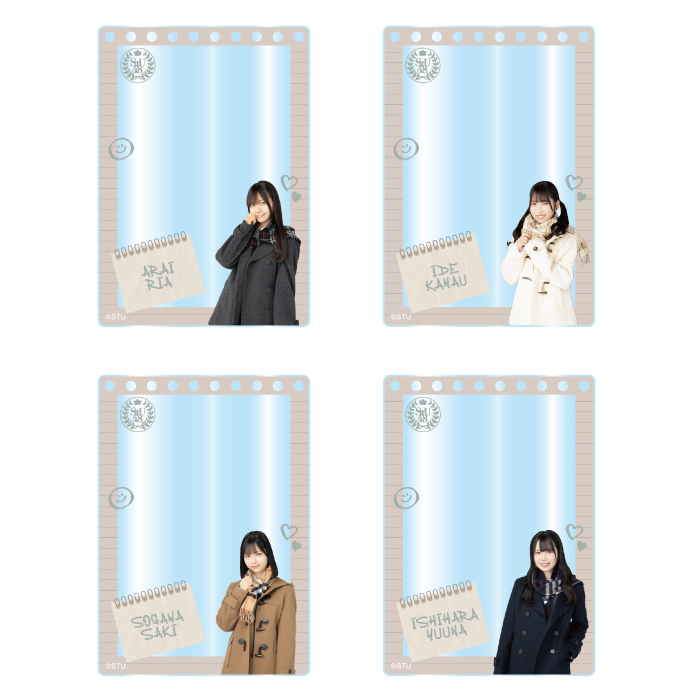 STU48 ランダムアクリルカード(冬制服)