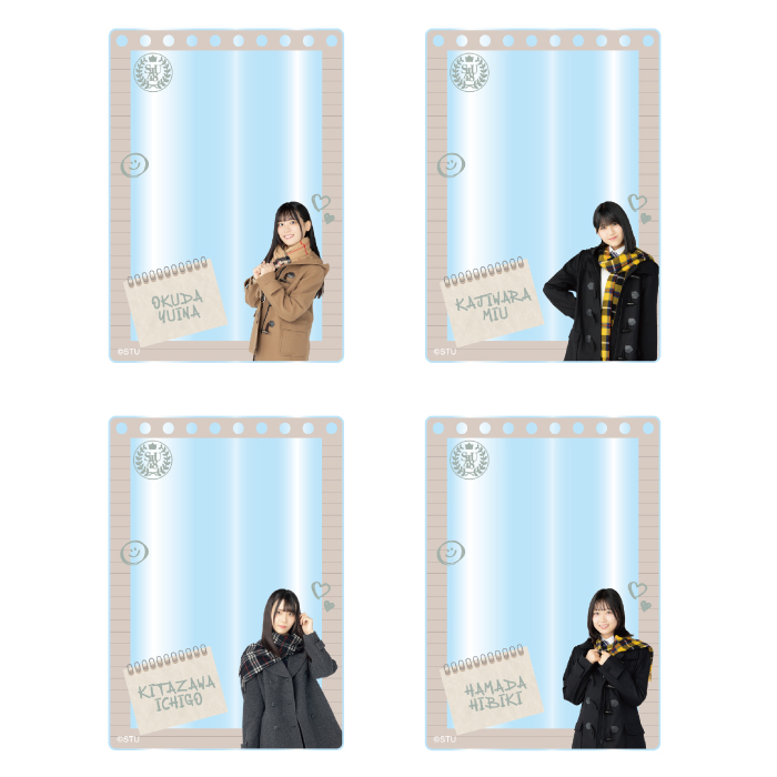 STU48 ランダムアクリルカード(冬制服)