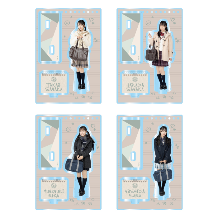 STU48 個別アクリルスタンド(冬制服)