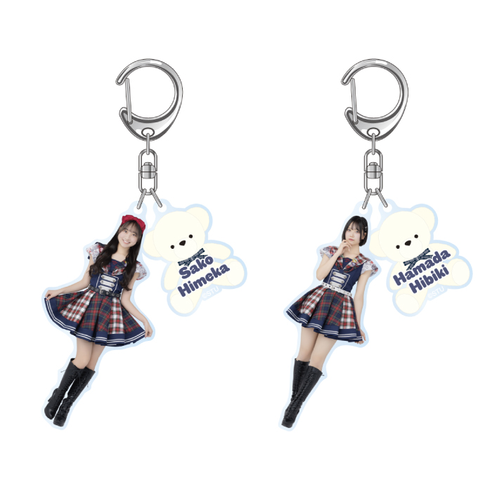 STU48 個別アクリルキーホルダー(アイドルの夜明け公演衣装)