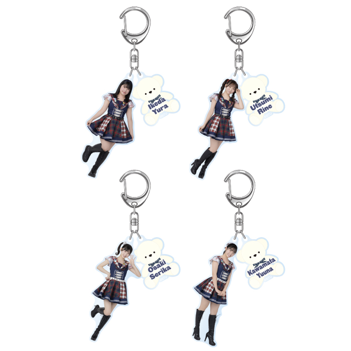 STU48 個別アクリルキーホルダー(アイドルの夜明け公演衣装)