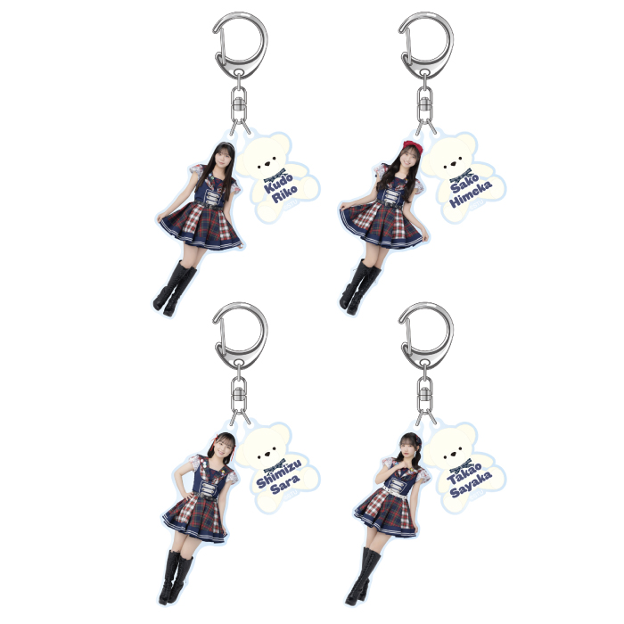 STU48 個別アクリルキーホルダー(アイドルの夜明け公演衣装)