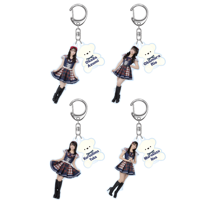 STU48 個別アクリルキーホルダー(アイドルの夜明け公演衣装)