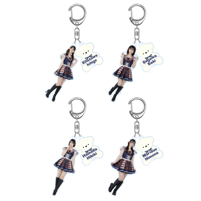 STU48 個別アクリルキーホルダー(アイドルの夜明け公演衣装)