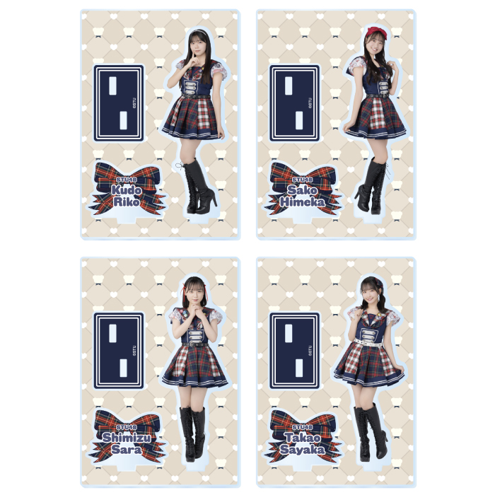 STU48 個別アクリルスタンド(アイドルの夜明け公演衣装)