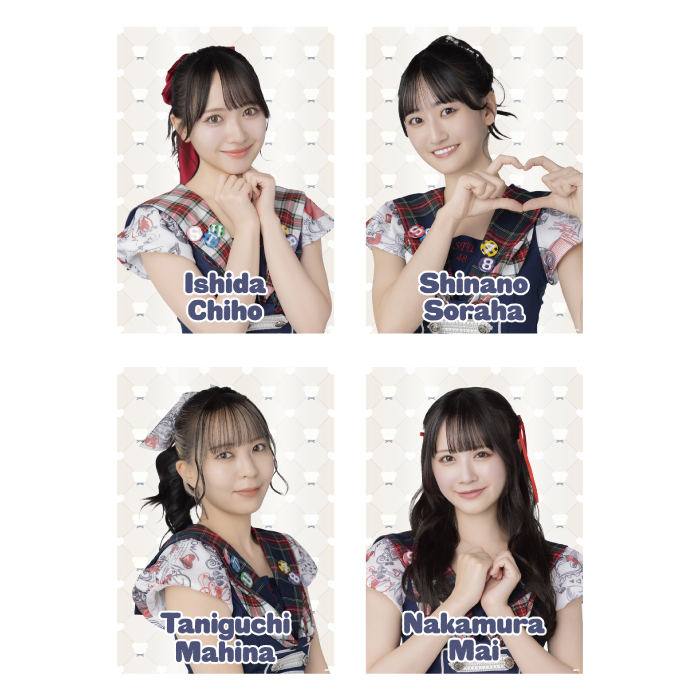 STU48 個別A4クリアポスター(アイドルの夜明け公演衣装)