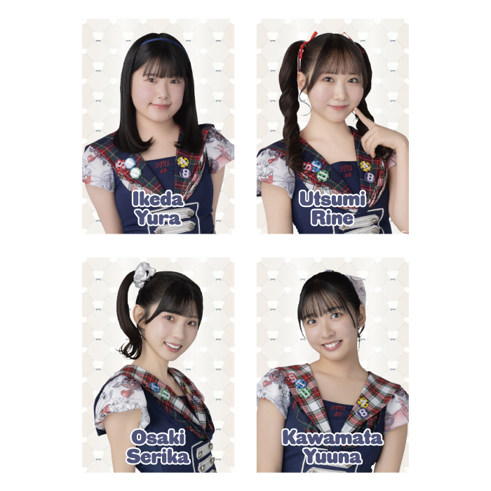 STU48 個別A4クリアポスター(アイドルの夜明け公演衣装)