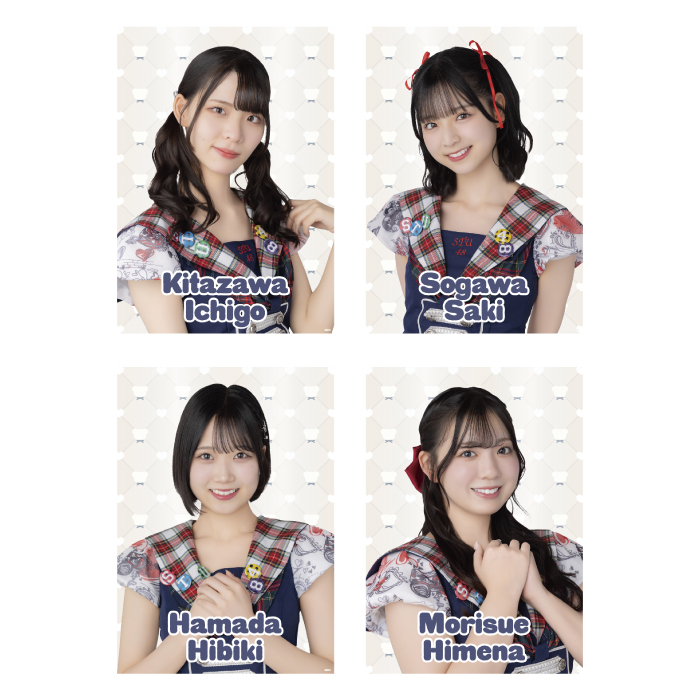 STU48 個別A4クリアポスター(アイドルの夜明け公演衣装)