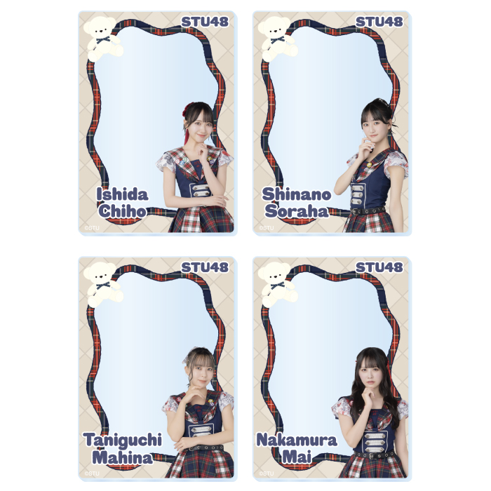 STU48 ランダムアクリルカード(アイドルの夜明け公演衣装)