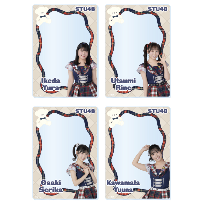 STU48 ランダムアクリルカード(アイドルの夜明け公演衣装)