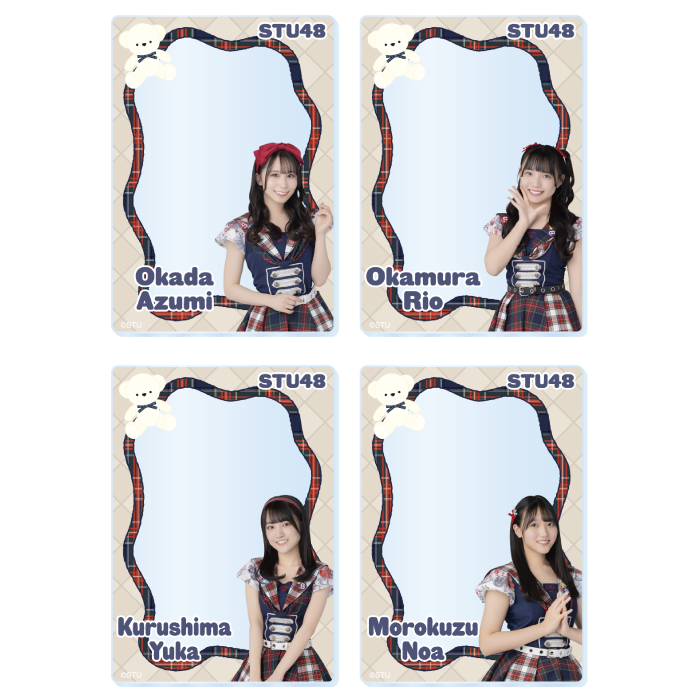 STU48 ランダムアクリルカード(アイドルの夜明け公演衣装)