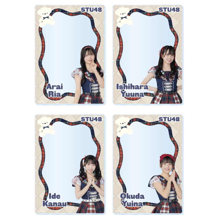 STU48 ランダムアクリルカード(アイドルの夜明け公演衣装)