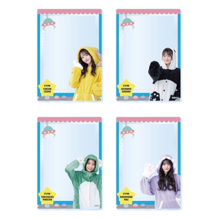 STU48 ランダムアクリルカード(着ぐるみ衣装)