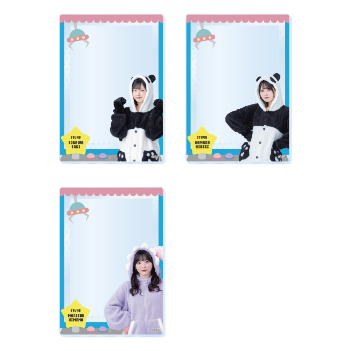 STU48 ランダムアクリルカード(着ぐるみ衣装)
