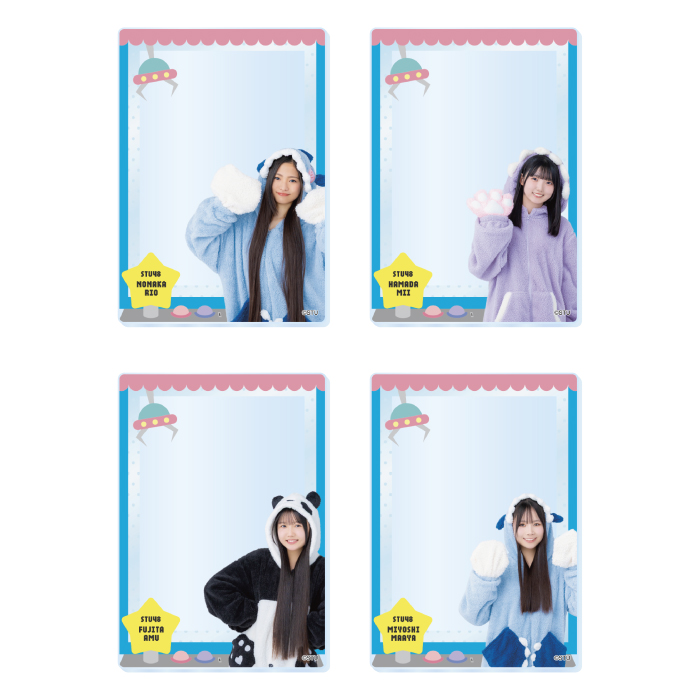 STU48 ランダムアクリルカード(着ぐるみ衣装)