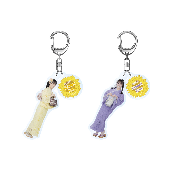 STU48 個別アクリルキーホルダー(レース浴衣衣装)