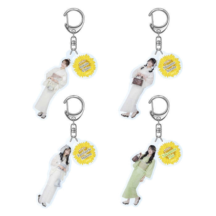 STU48 個別アクリルキーホルダー(レース浴衣衣装)