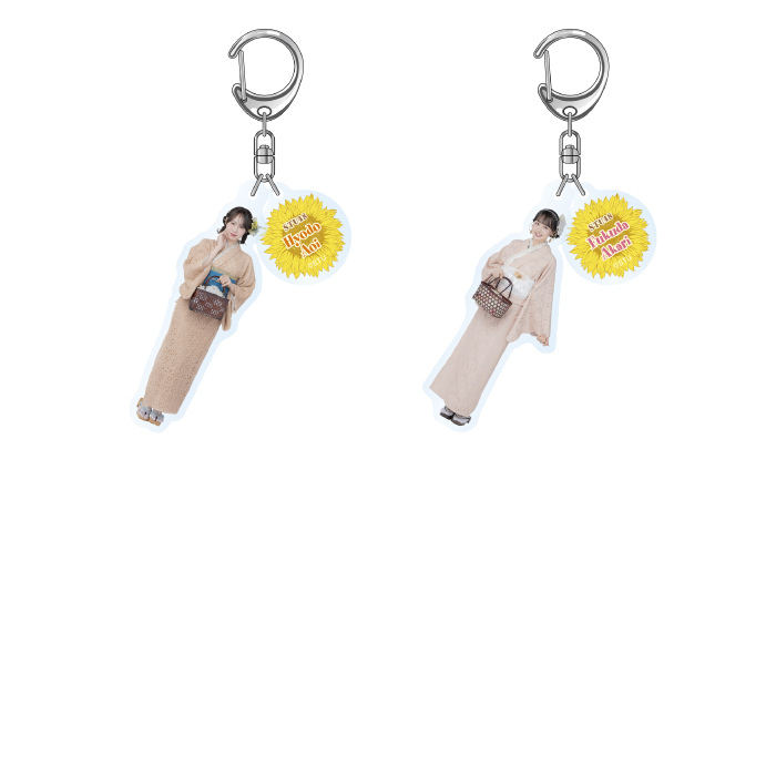 STU48 個別アクリルキーホルダー(レース浴衣衣装)