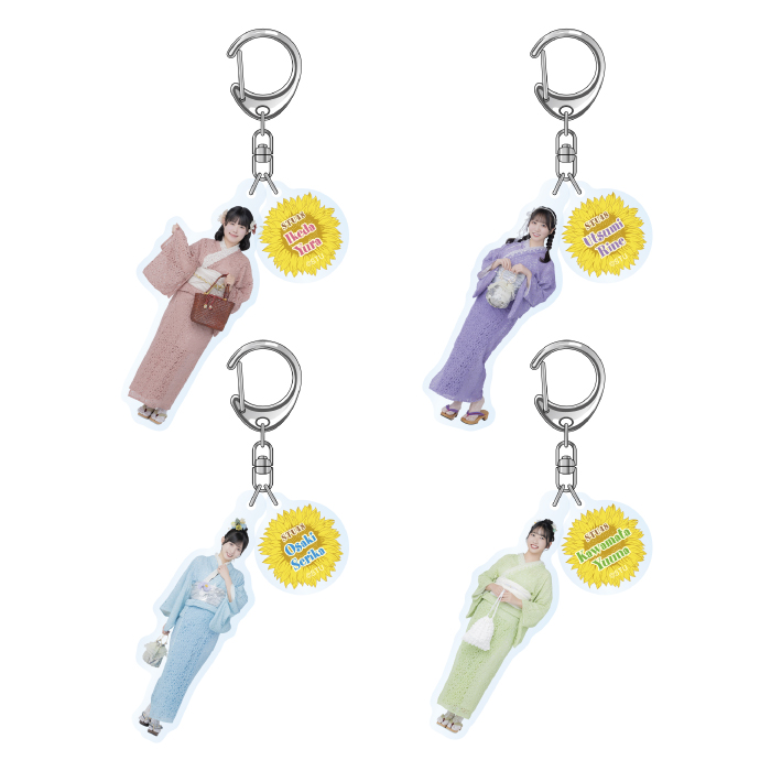 STU48 個別アクリルキーホルダー(レース浴衣衣装)