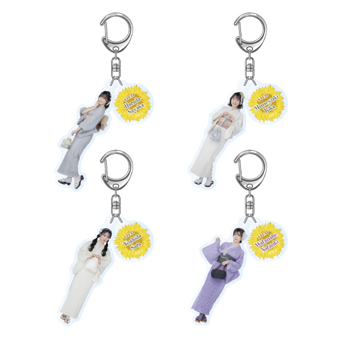 STU48 個別アクリルキーホルダー(レース浴衣衣装)