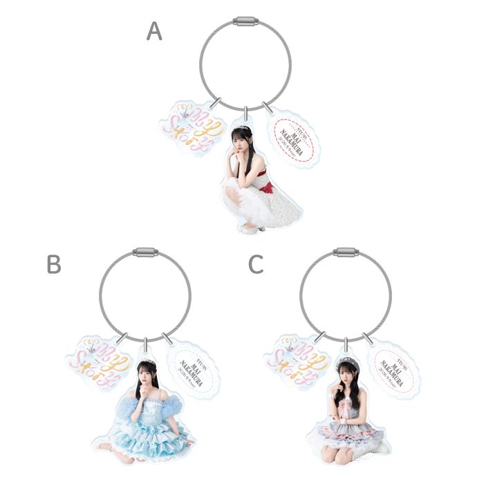 STU48 中村舞ソロコンサート「MyStory」アクリルキーホルダー