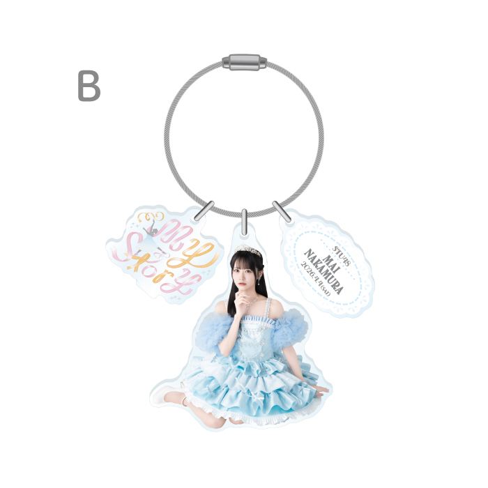 STU48 中村舞ソロコンサート「MyStory」アクリルキーホルダー