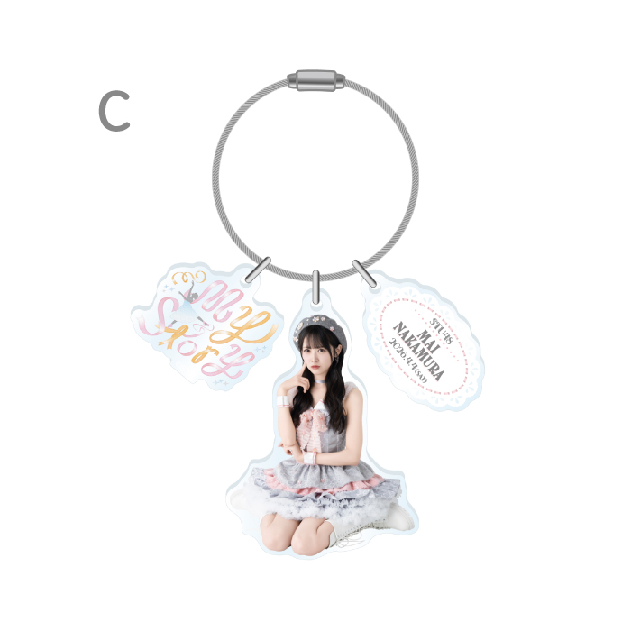 STU48 中村舞ソロコンサート「MyStory」アクリルキーホルダー
