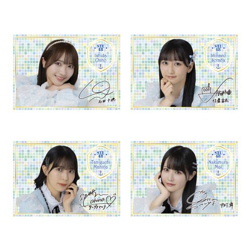 STU48 個別A4クリアポスター(新制服2024)