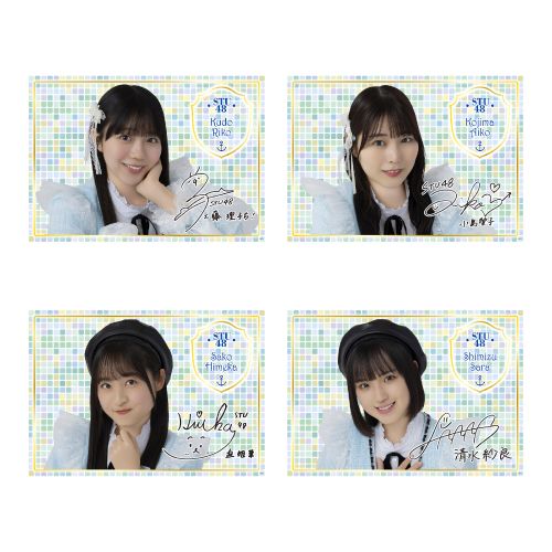STU48 個別A4クリアポスター(新制服2024)