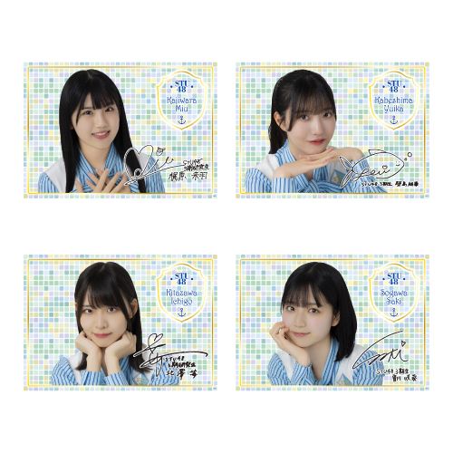 STU48 個別A4クリアポスター(新制服2024)