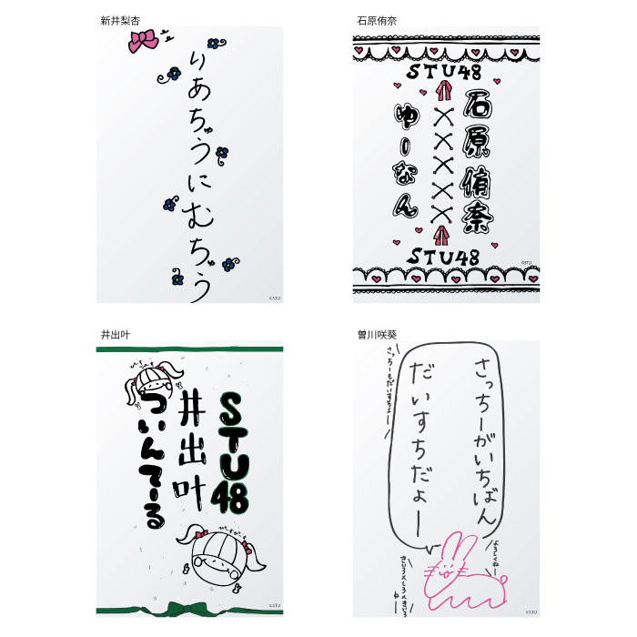 STU48 個別ペンライトフィルムVol.2 (メンバーデザイン)