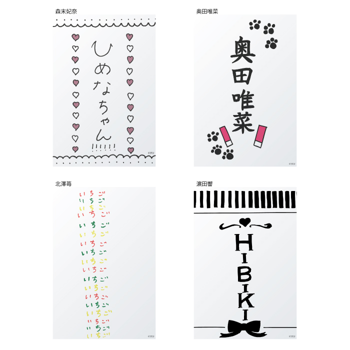 STU48 個別ペンライトフィルムVol.2 (メンバーデザイン)