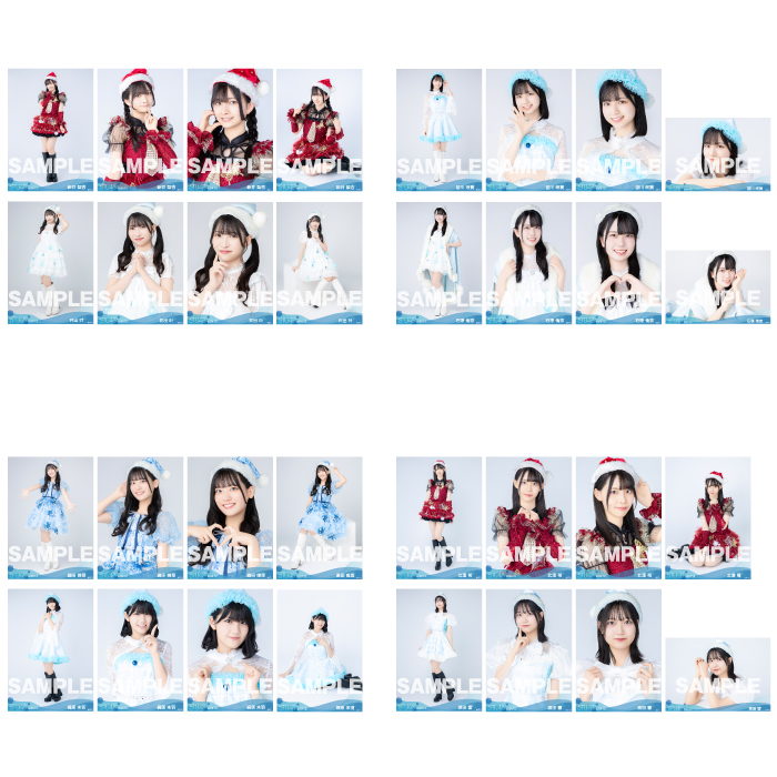 【ネコポス便】STU48 2024年12月度ランダム生写真5枚セット