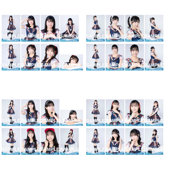 【ネコポス便】STU48 2025年4月度ランダム生写真5枚セット