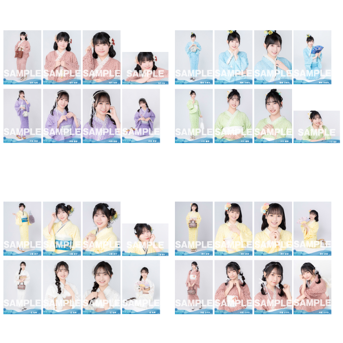 【通常配送】STU48 2025年7月度ランダム生写真5枚セット