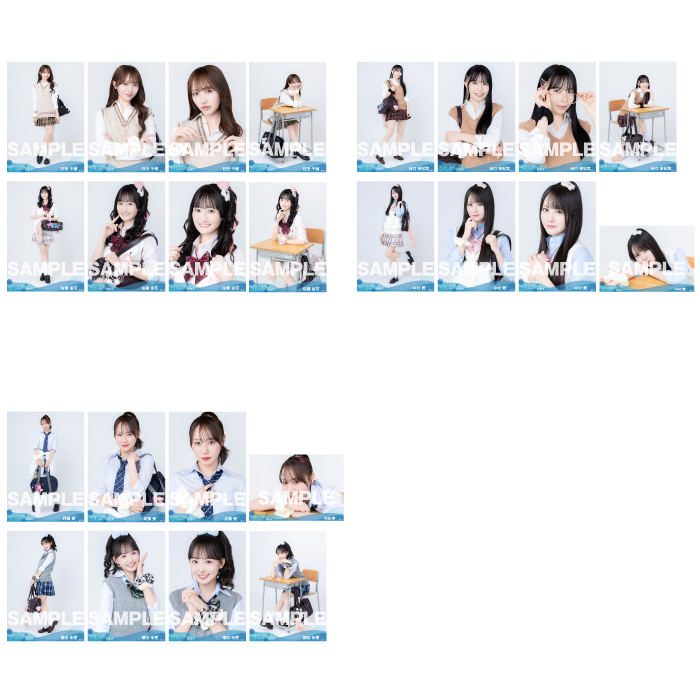 【ネコポス便】STU48 2025年8月度ランダム生写真5枚セット