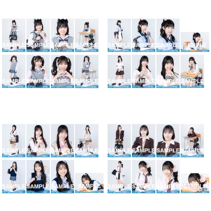 【ネコポス便】STU48 2025年8月度ランダム生写真5枚セット